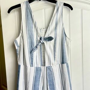 Striped Jumpsuit